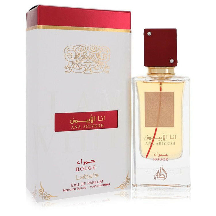 Ana Abiyedh I Am White Rouge Eau De Parfum Spray (Unisex) By Lattafa - 2 oz