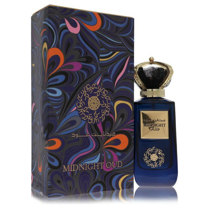 Ard Al Zaafaran Midnight Oud Eau De Parfum Spray (Unisex) By Al Zaafaran - 3.4 oz