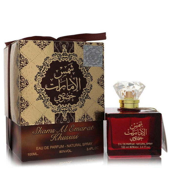 Ard Al Zaafaran Shams Al Emarat Khususi Eau De Parfum Spray (Unisex) By Al Zaafaran - 3.4 oz