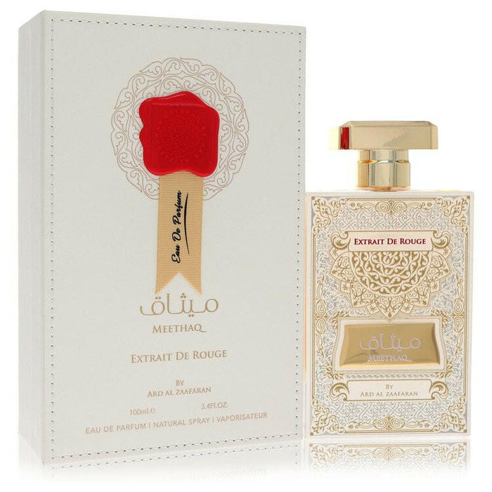 Ard Al Zaafaran Meethaq Extrait De Rouge Eau De Parfum Spray (Unisex) By Al Zaafaran - 3.4 oz