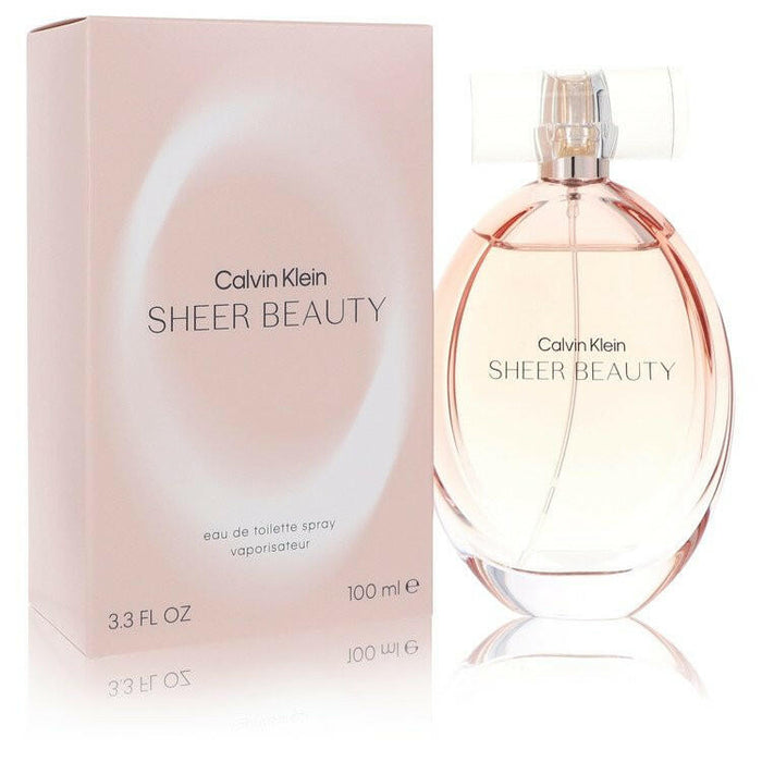 Sheer Beauty Eau De Toilette Spray By Calvin Klein - 3.4 oz