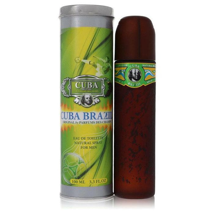 Cuba Brazil Eau De Toilette Spray By Fragluxe - 3.4 oz