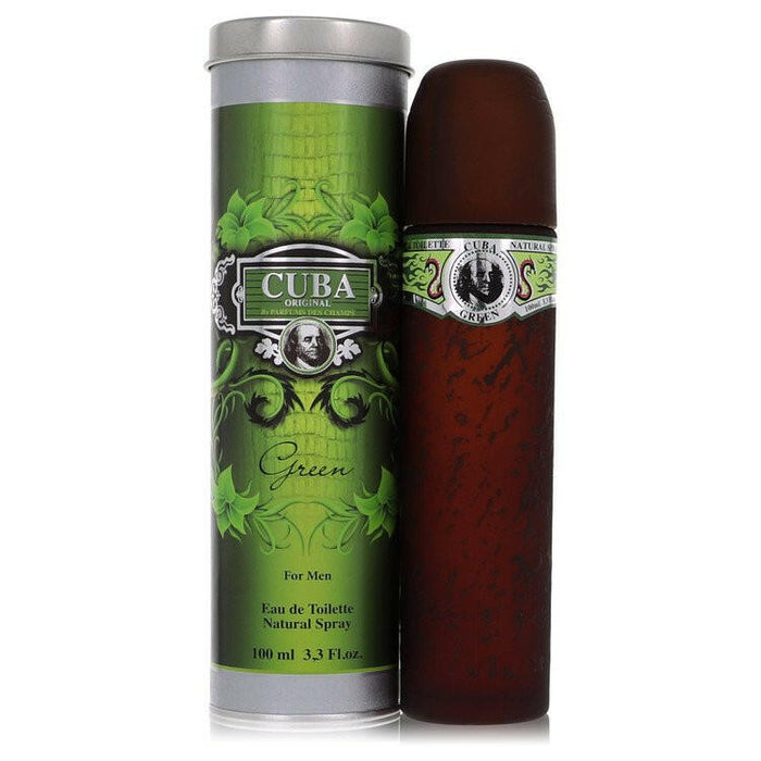 Cuba Green Eau De Toilette Spray By Fragluxe - 3.4 oz
