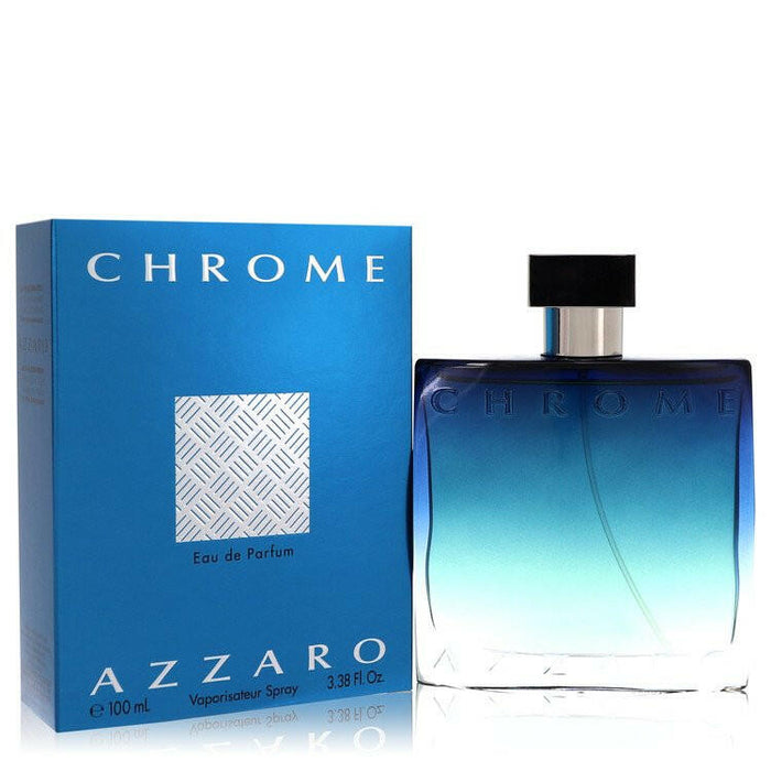 Chrome Eau De Parfum Spray By Azzaro - 3.4 oz