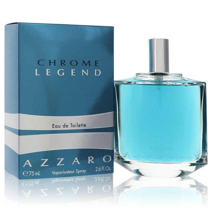 Chrome Legend Eau De Toilette Spray By Azzaro - 2.6 oz