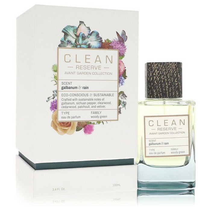 Clean Reserve Galbanum & Rain Eau De Parfum Spray (Unisex) By Clean - 3.4 oz