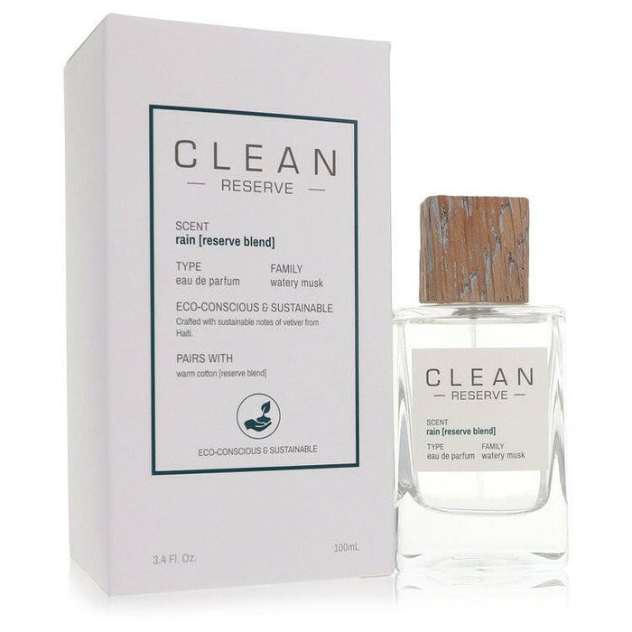 Clean Rain Reserve Blend Eau De Parfum Spray By Clean - 3.4 oz