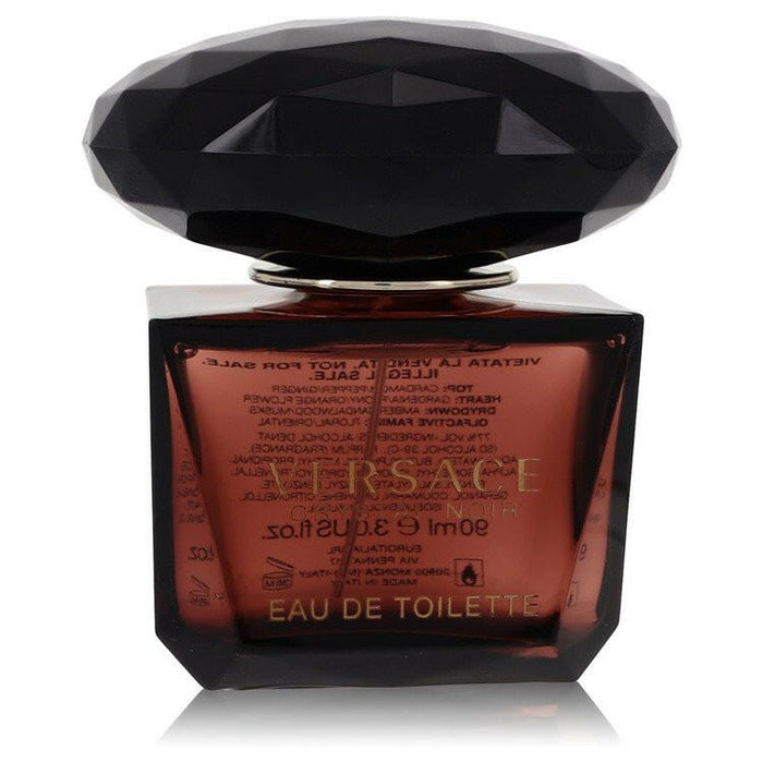 Crystal Noir Eau De Toilette Spray (Tester) By Versace - 3 oz