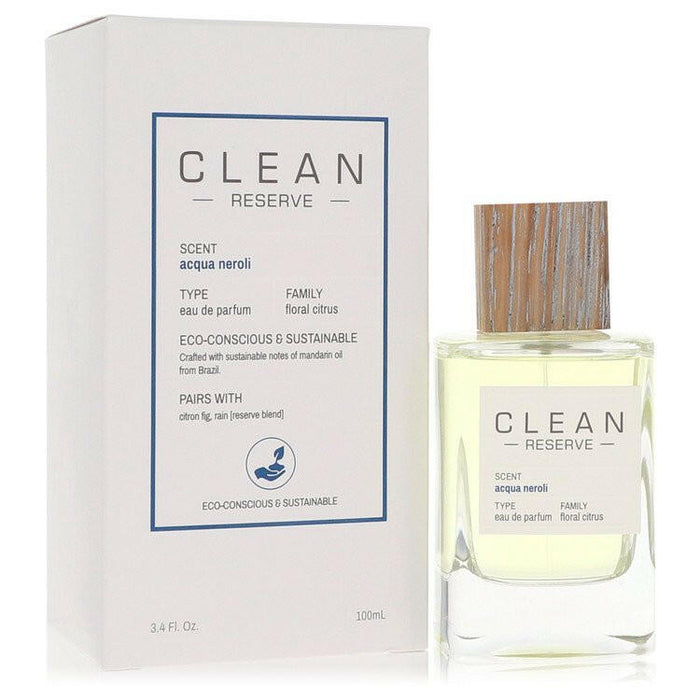 Clean Reserve Acqua Neroli Eau De Parfum Spray By Clean - 3.4 oz