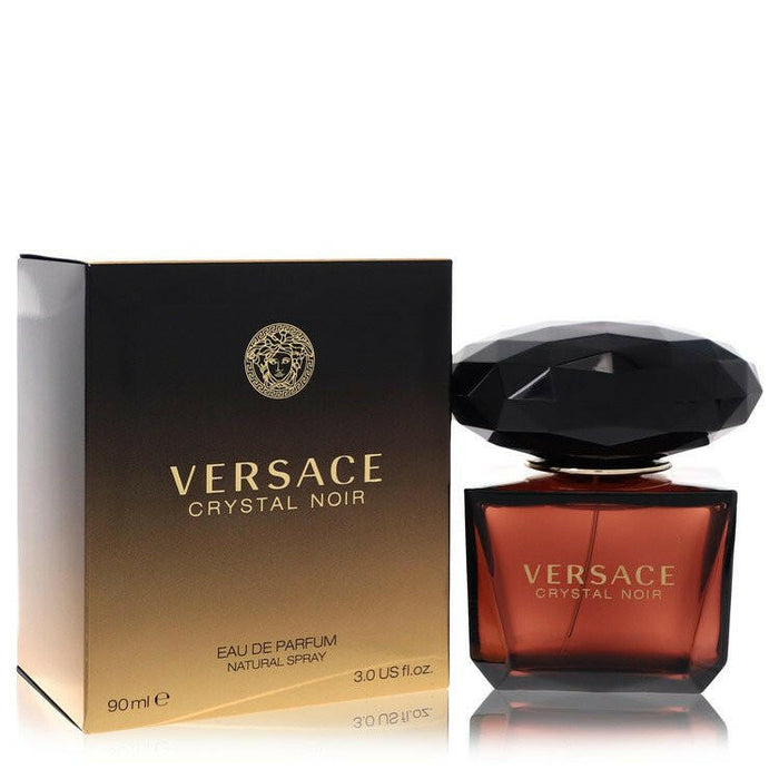 Crystal Noir Eau De Parfum Spray By Versace - 3 oz