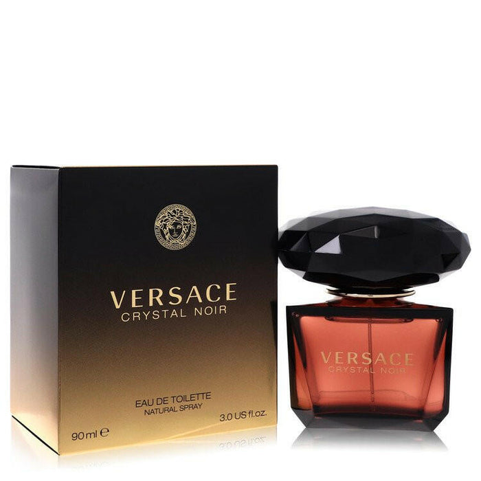 Crystal Noir Eau De Toilette Spray By Versace - 3 oz