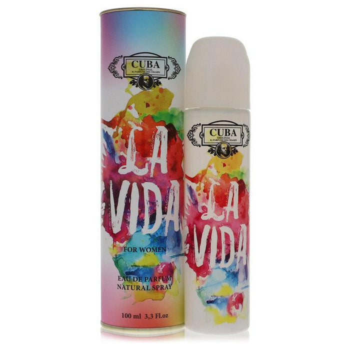 Cuba La Vida Eau De Parfum Spray By Cuba - 3.3 oz