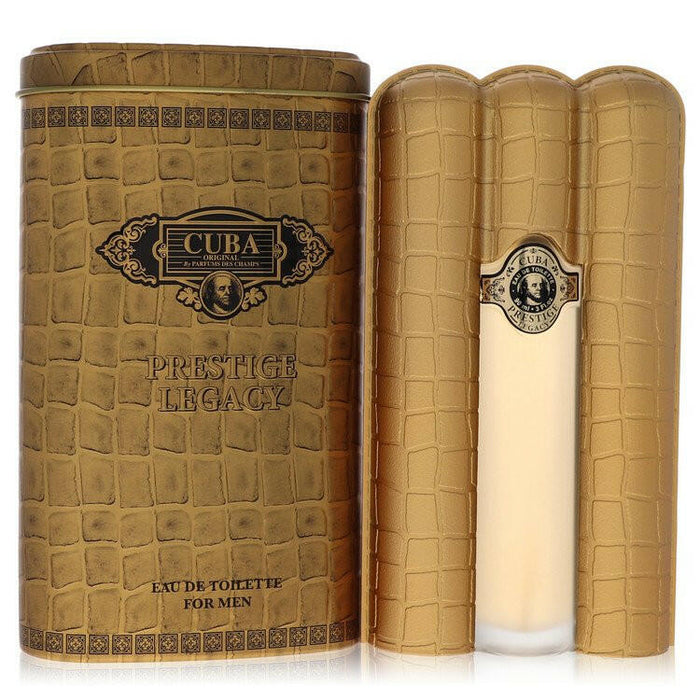 Cuba Prestige Legacy Eau De Toilette Spray By Cuba - 3 oz