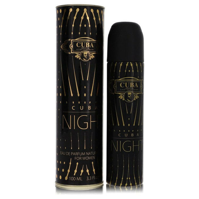 Cuba Night Eau De Parfum Spray By Fragluxe - 3.3 oz