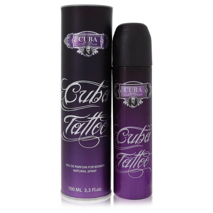 Cuba Tattoo Eau De Parfum Spray By Fragluxe - 3.4 oz