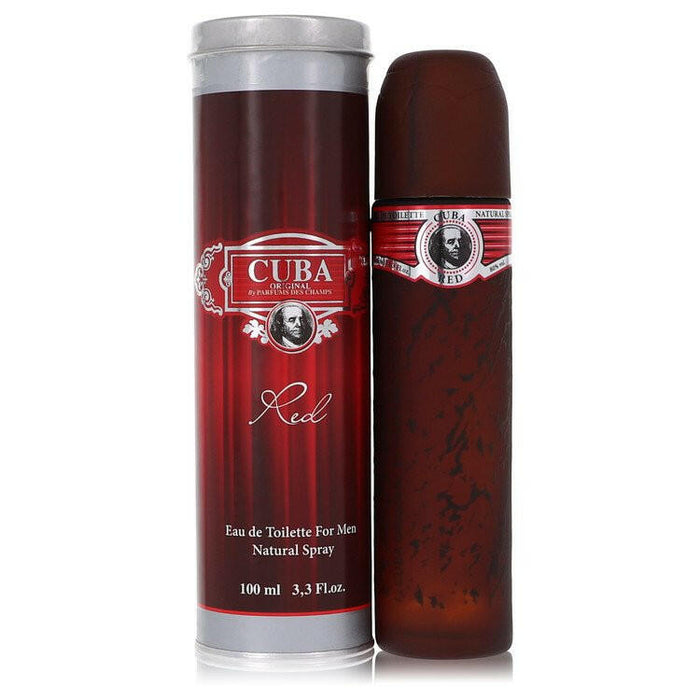 Cuba Red Eau De Toilette Spray By Fragluxe - 3.4 oz