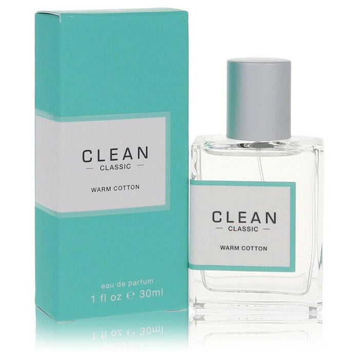 Clean Warm Cotton Eau De Parfum Spray By Clean - 1 oz