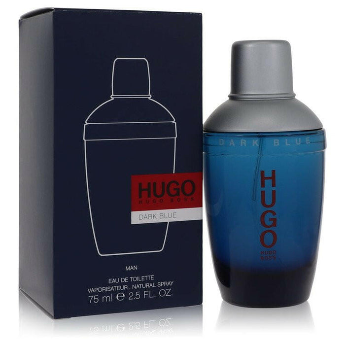 Dark Blue Eau De Toilette Spray By Hugo Boss - 2.5 oz