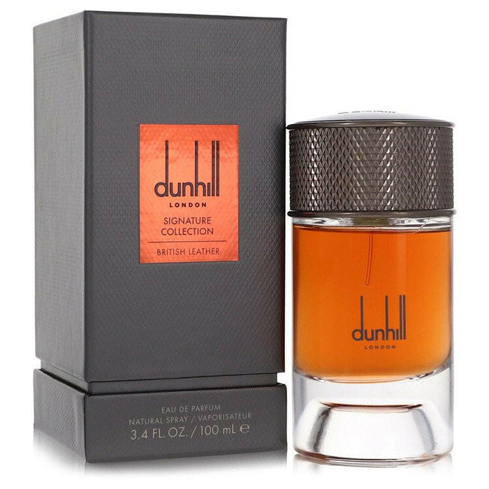 Dunhill British Leather Eau De Parfum Spray By Alfred Dunhill - 3.4 oz
