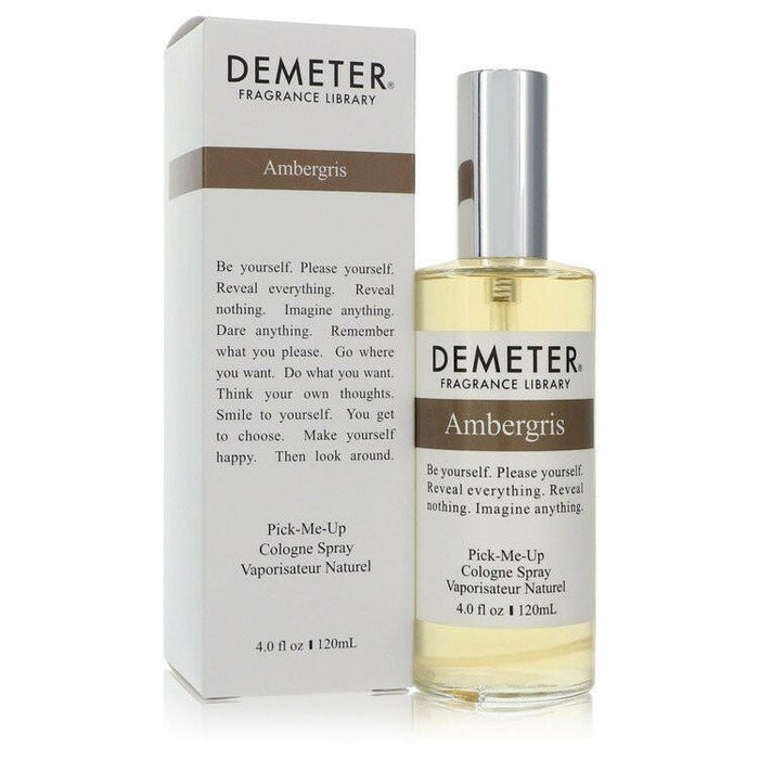 Demeter Ambergris Pick Me Up Cologne Spray (Unisex) By Demeter - 4 oz