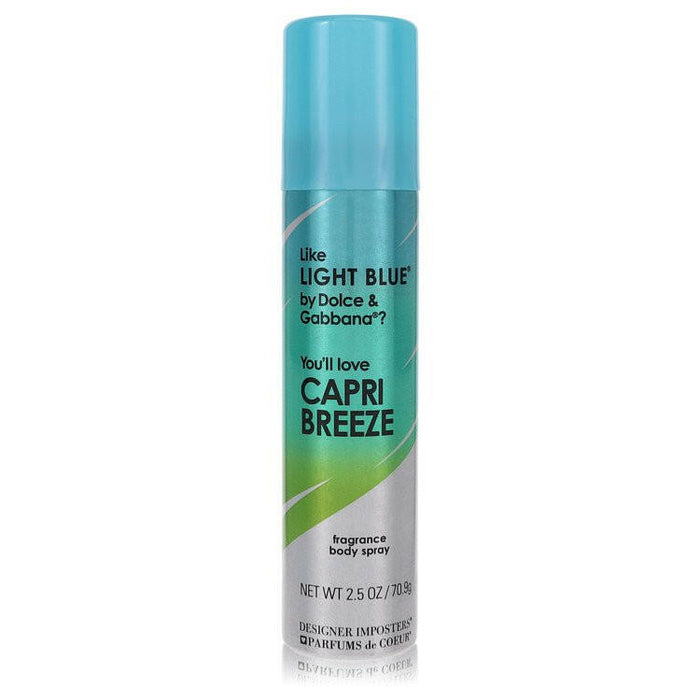 Designer Imposters Capri Breeze Body Spray By Parfums De Coeur - 2.5 oz