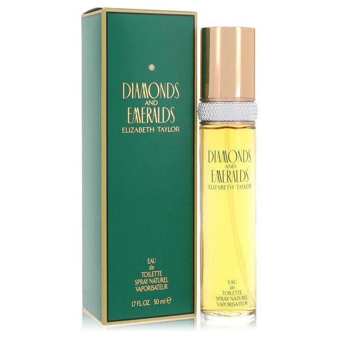 Diamonds & Emeralds Eau De Toilette Spray By Elizabeth Taylor - 1.7 oz