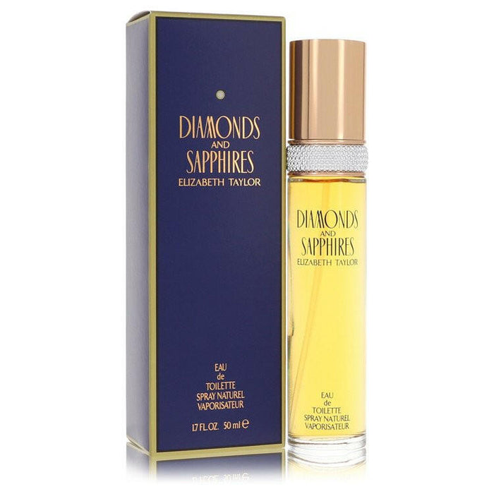 Diamonds & Sapphires Eau De Toilette Spray By Elizabeth Taylor - 1.7 oz
