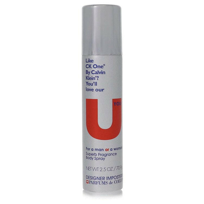 Designer Imposters U You Deodorant Body Spray (Unisex) By Parfums De Coeur - 2.5 oz