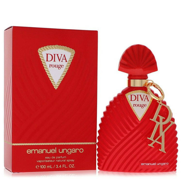Diva Rouge Eau De Parfum Spray By Ungaro - 3.4 oz