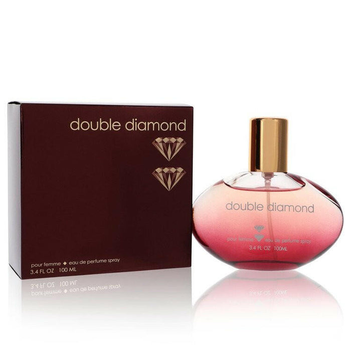 Double Diamond Eau De Parfum Spray By Yzy Perfume - 3.4 oz