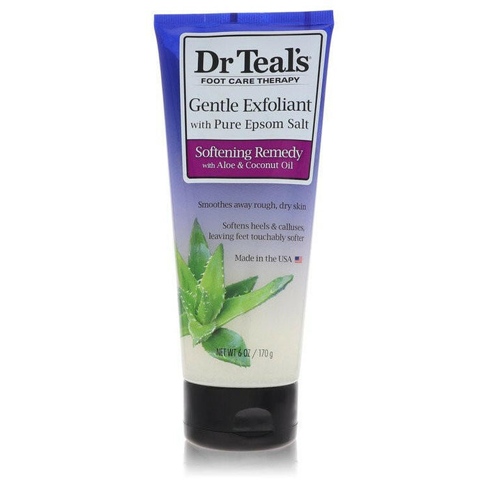 Dr Teal's Gentle Exfoliant With Pure Epson Salt Gentle Exfoliant with Pure Epsom Salt Softening Remedy with Aloe & Coconut Oil (Unisex) By Dr Teal's - 6 oz