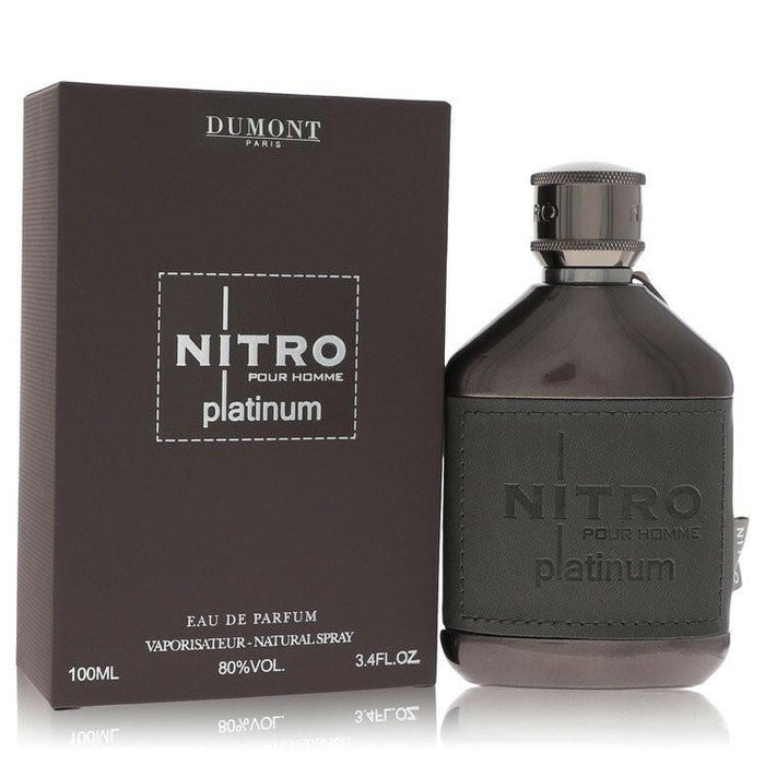 Dumont Nitro Platinum Eau De Parfum Spray By Dumont Paris - 3.4 oz