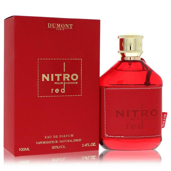 Dumont Nitro Red Eau De Parfum Spray By Dumont Paris - 3.4 oz