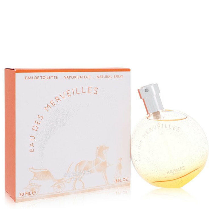 Eau Des Merveilles Eau De Toilette Spray By Hermes - 1.6 oz