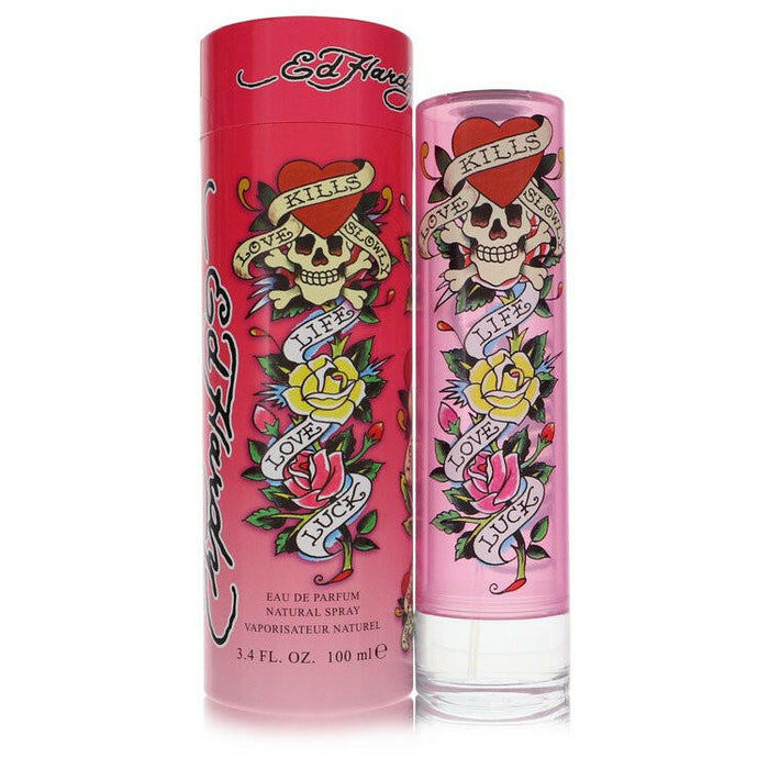 Ed Hardy Eau De Parfum Spray By Christian Audigier - 3.4 oz