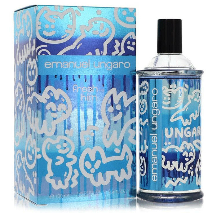 Emanuel Ungaro Fresh For Him Eau De Toilette Spray By Ungaro - 3.4 oz