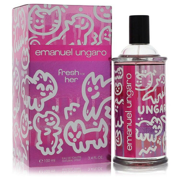 Emanuel Ungaro Fresh For Her Eau De Toilette Spray By Ungaro - 3.4 oz