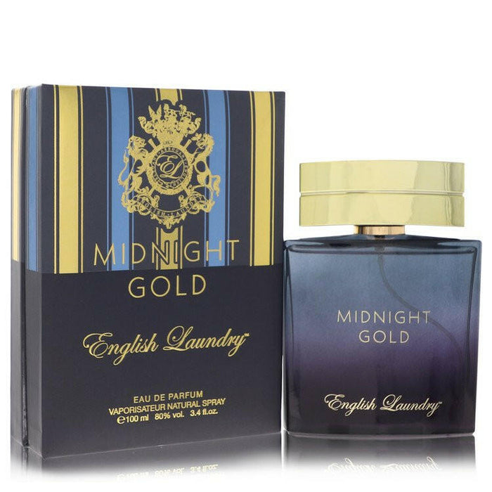 English Laundry Midnight Gold Eau De Parfum Spray By English Laundry - 3.4 oz