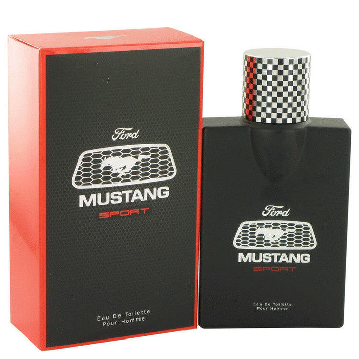 Mustang Sport Eau De Toilette Spray By Estee Lauder - 3.4 oz