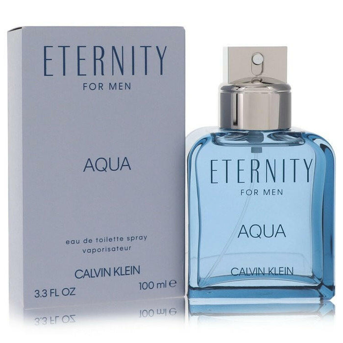 Eternity Aqua Eau De Toilette Spray By Calvin Klein - 3.4 oz