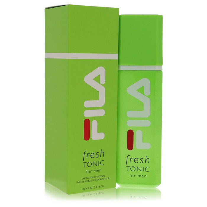 Fila Fresh Green Tonic Eau De Toilette Spray By Fila - 3.4 oz