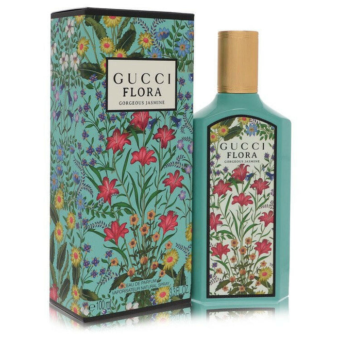 Flora Gorgeous Jasmine Eau De Parfum Spray By Gucci - 3.3 oz