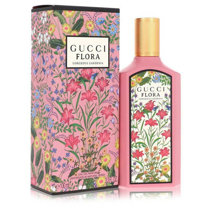 Flora Gorgeous Gardenia Eau De Parfum Spray By Gucci - 3.4 oz