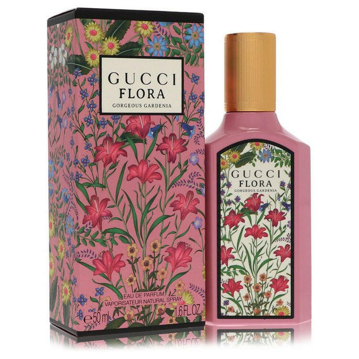 Flora Gorgeous Gardenia Eau De Parfum Spray By Gucci - 1.6 oz