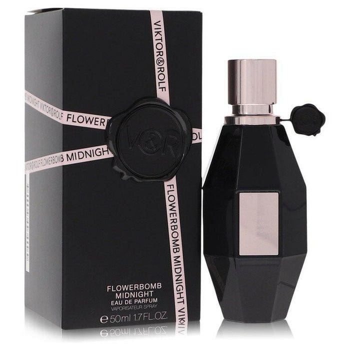 Flowerbomb Midnight Eau De Parfum Spray By Viktor & Rolf - 1.7 oz