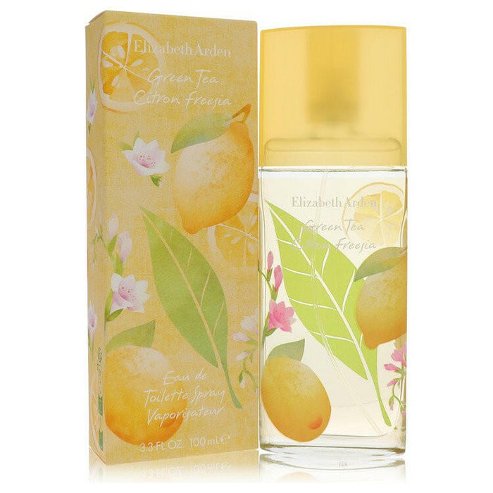 Green Tea Citron Freesia Eau De Toilette Spray By Elizabeth Arden - 3.4 oz
