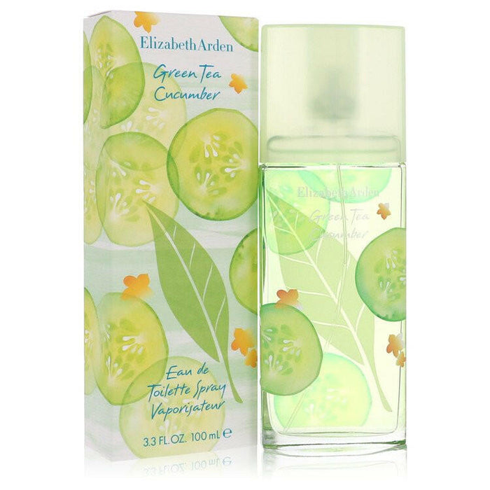 Green Tea Cucumber Eau De Toilette Spray By Elizabeth Arden - 3.3 oz