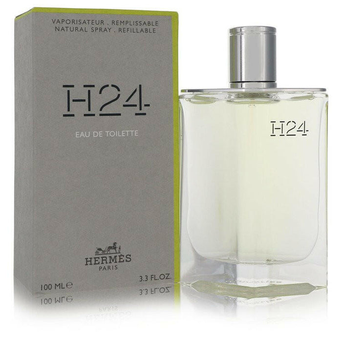 H24 Eau De Toilette Refillable Spray By Hermes - 3.3 oz