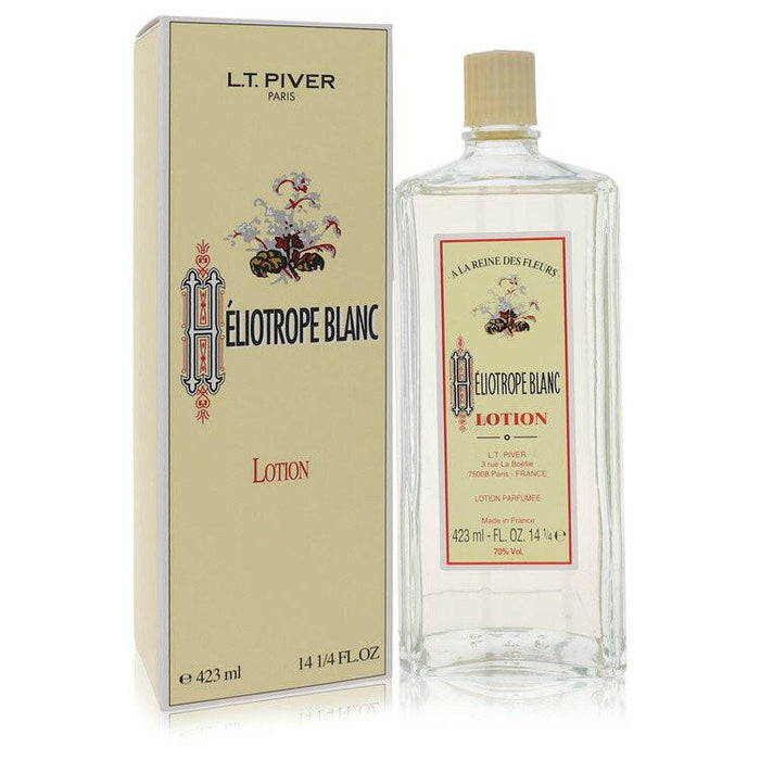 Heliotrope Blanc Lotion (Eau De Toilette) By LT Piver - 14.25 oz