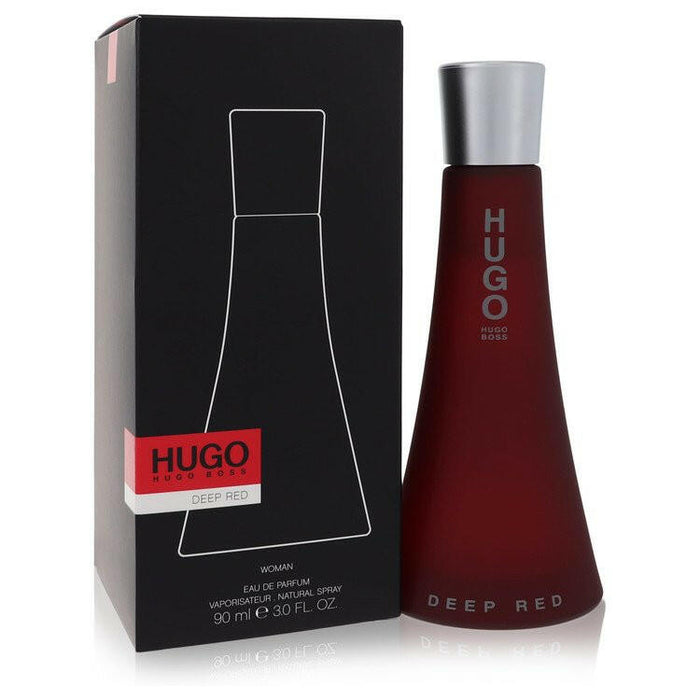 Hugo Deep Red Eau De Parfum Spray By Hugo Boss - 3 oz